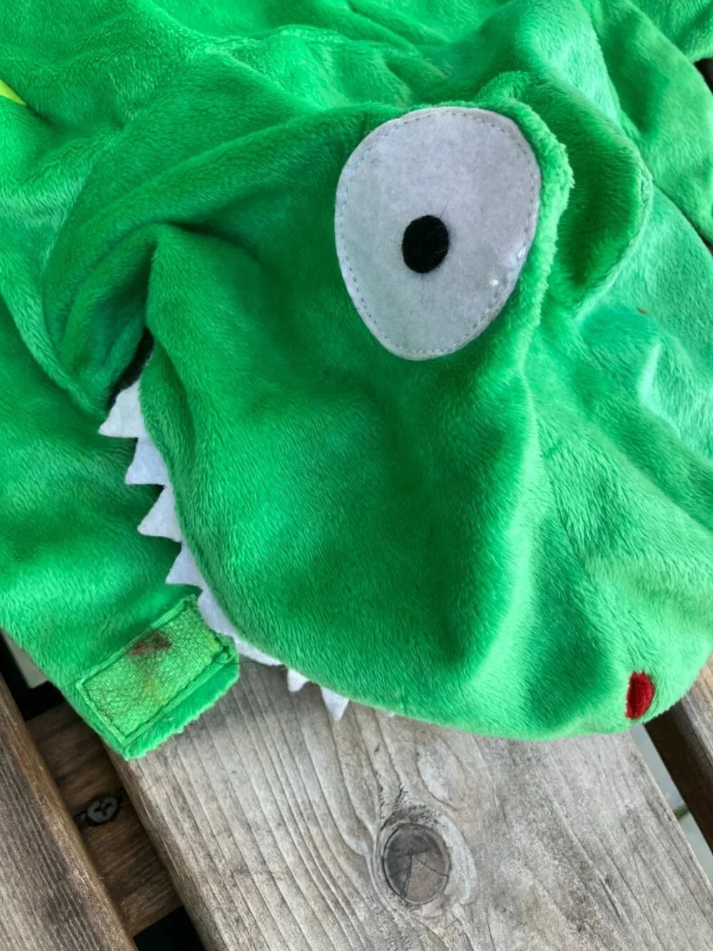 🎃 Alligator/Crocodile Dog Costume Medium Green Dog Costume! 🐾